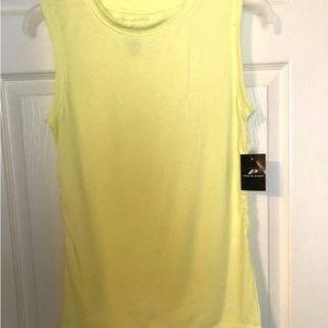 PRO Player Plus 3Xl Cinch Side Muscle Tank Yellow Women’s